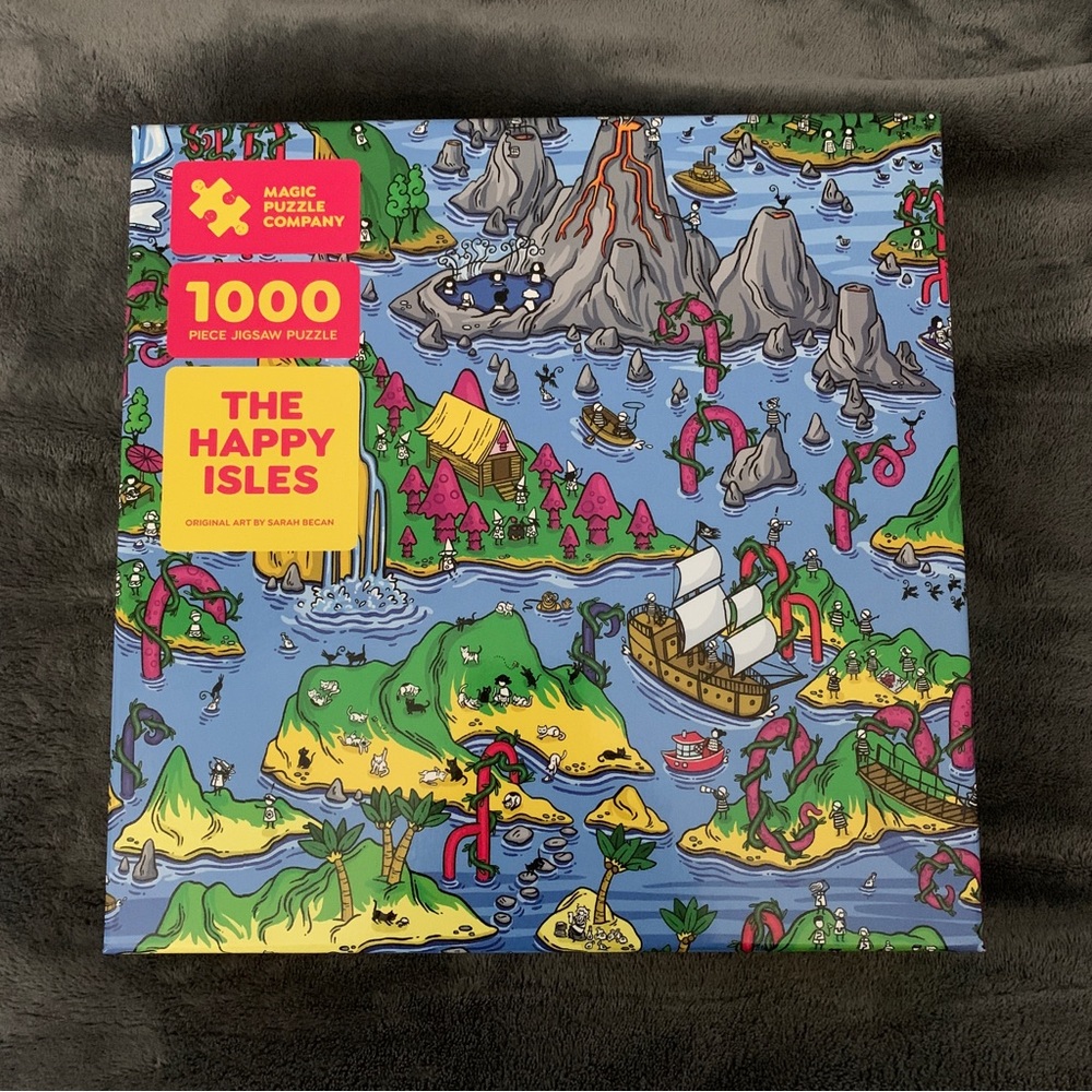 The Happy Isles 1000 Piece Jigsaw Puzzle